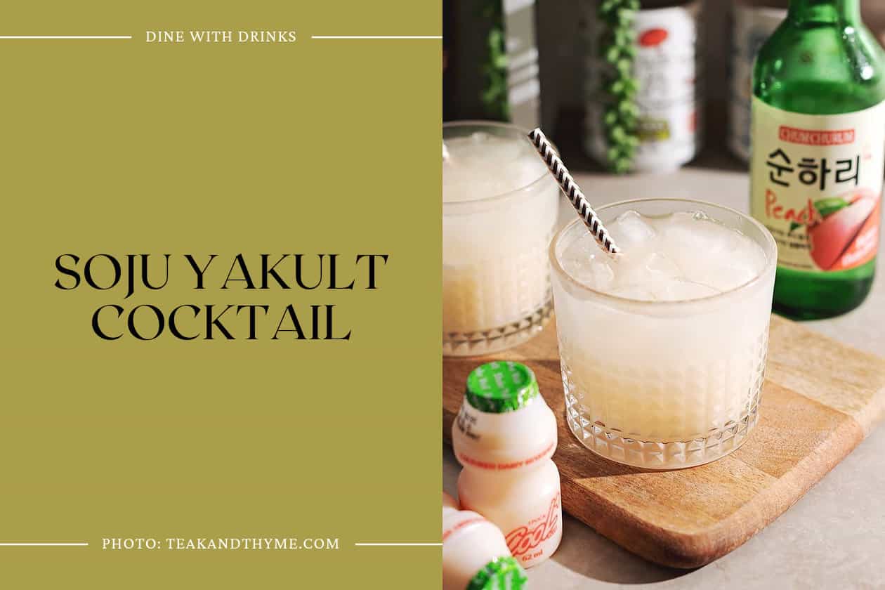Soju Yakult Cocktail