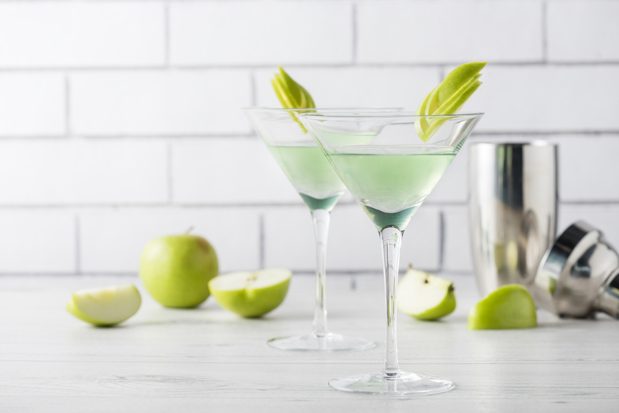 Sour Apple Martini