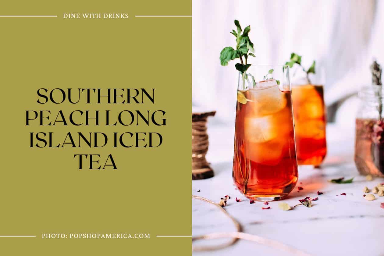 Southern Peach Long Island Iced Tea