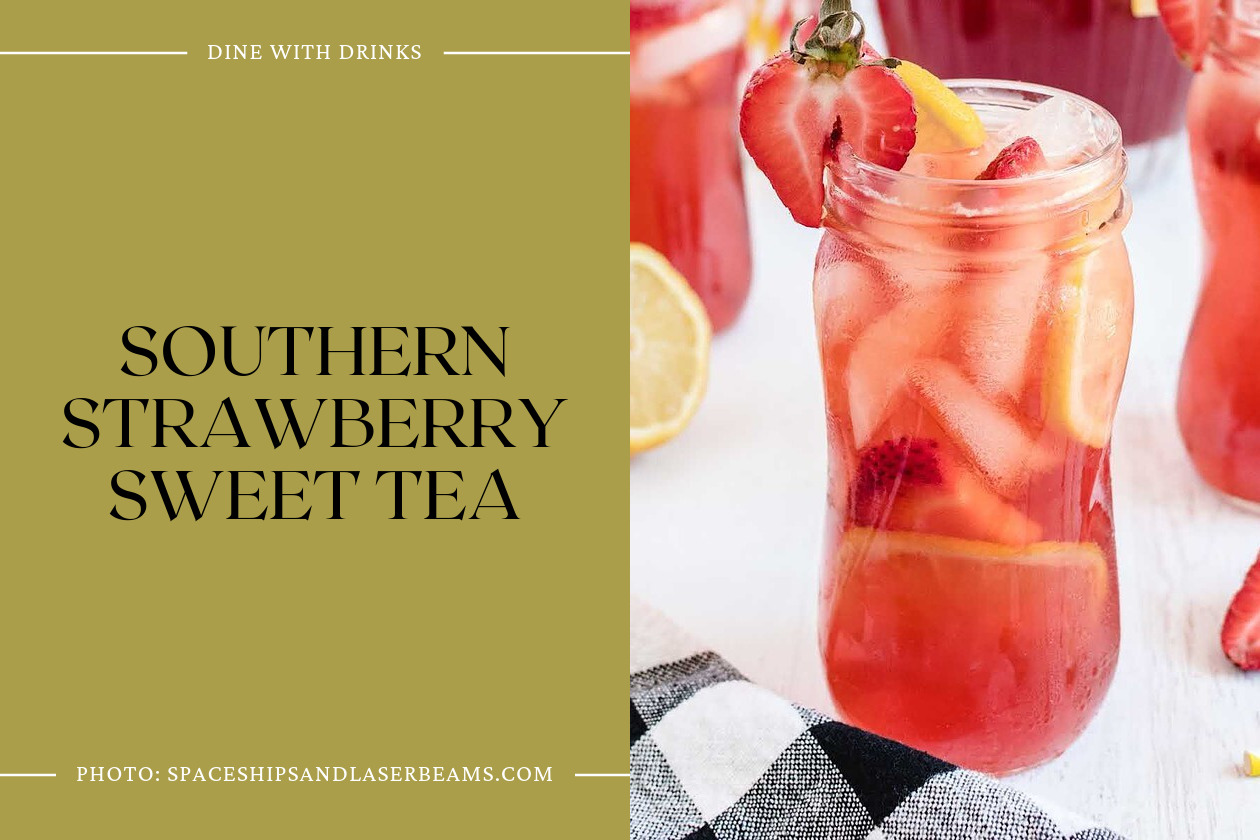 Southern Strawberry Sweet Tea