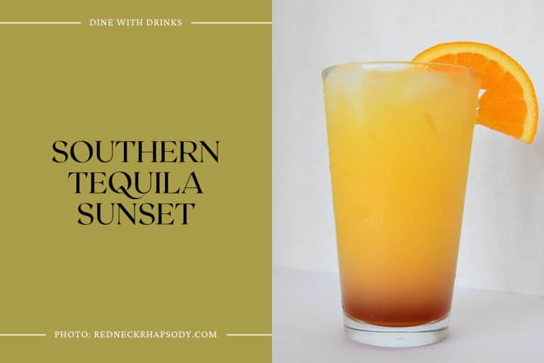 23 Tequila Orange Juice Cocktails To Turn Up The Fun DineWithDrinks Southern Tequila Sunset 768x512