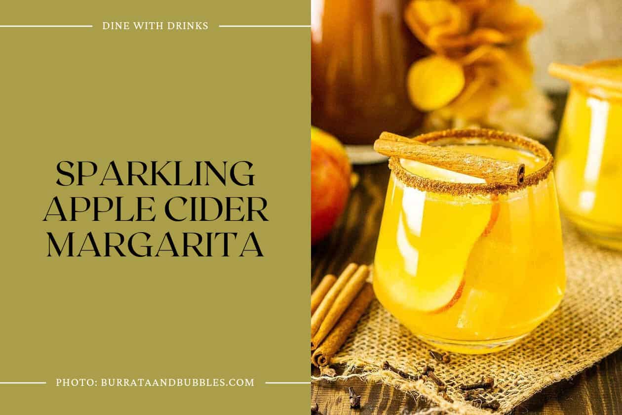 Sparkling Apple Cider Margarita
