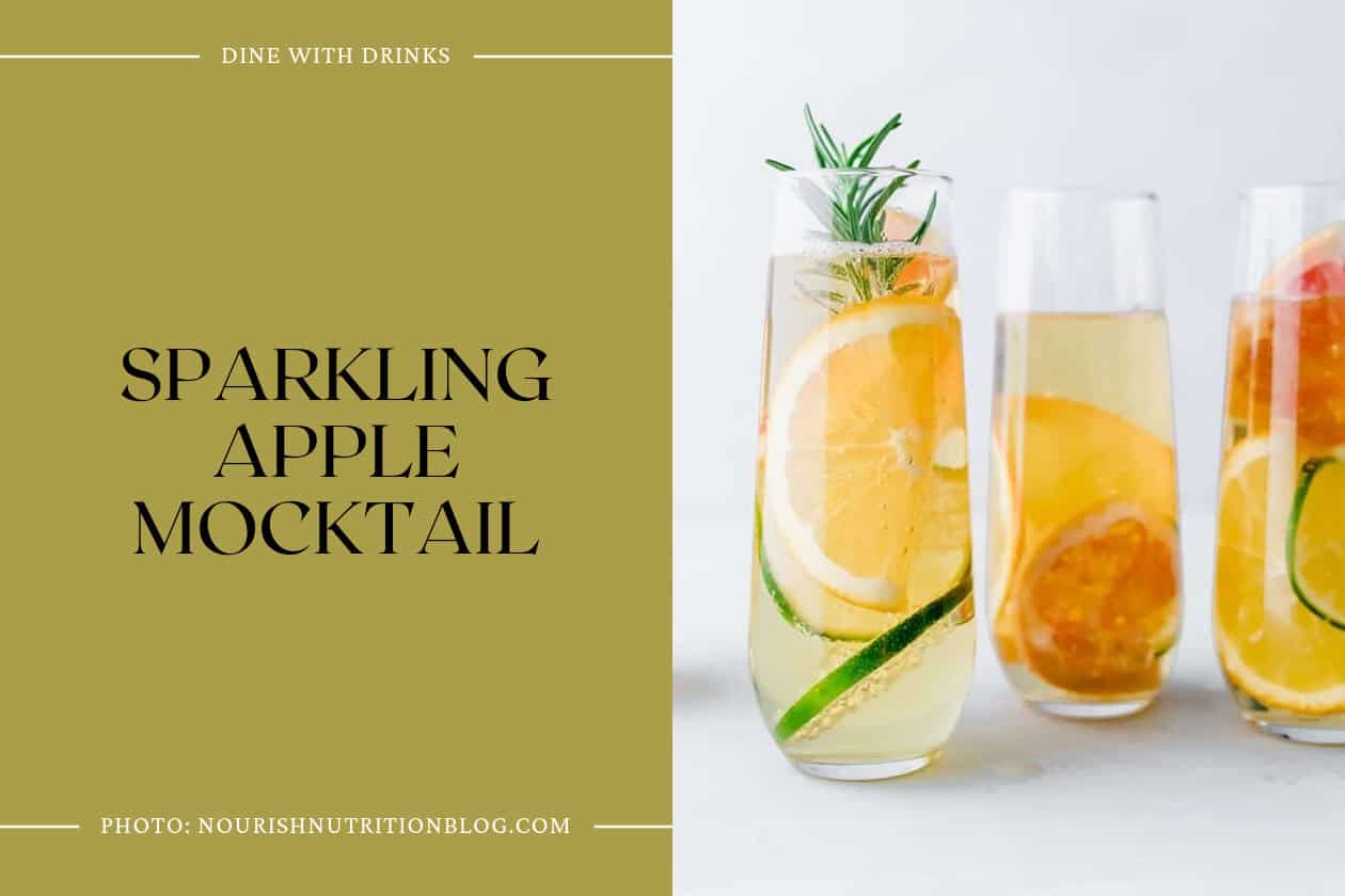 Sparkling Apple Mocktail
