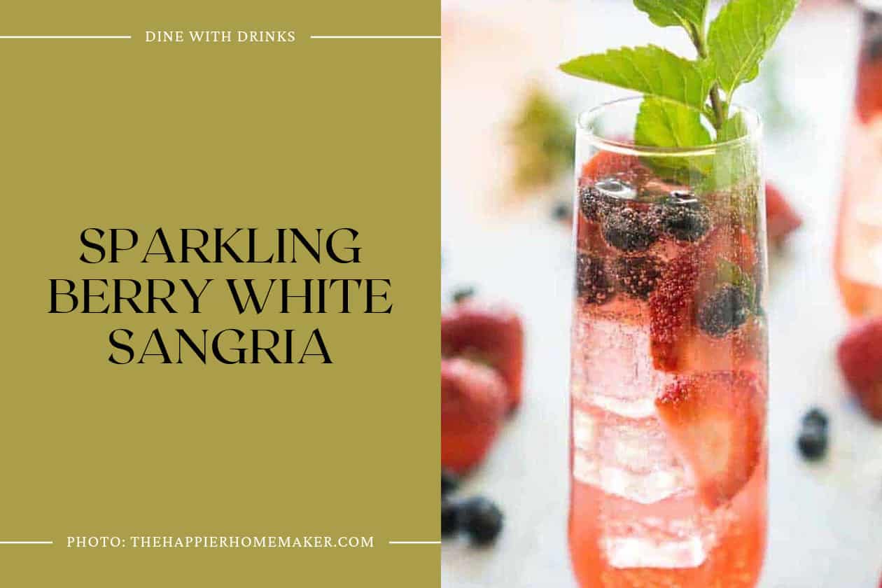 Sparkling Berry White Sangria