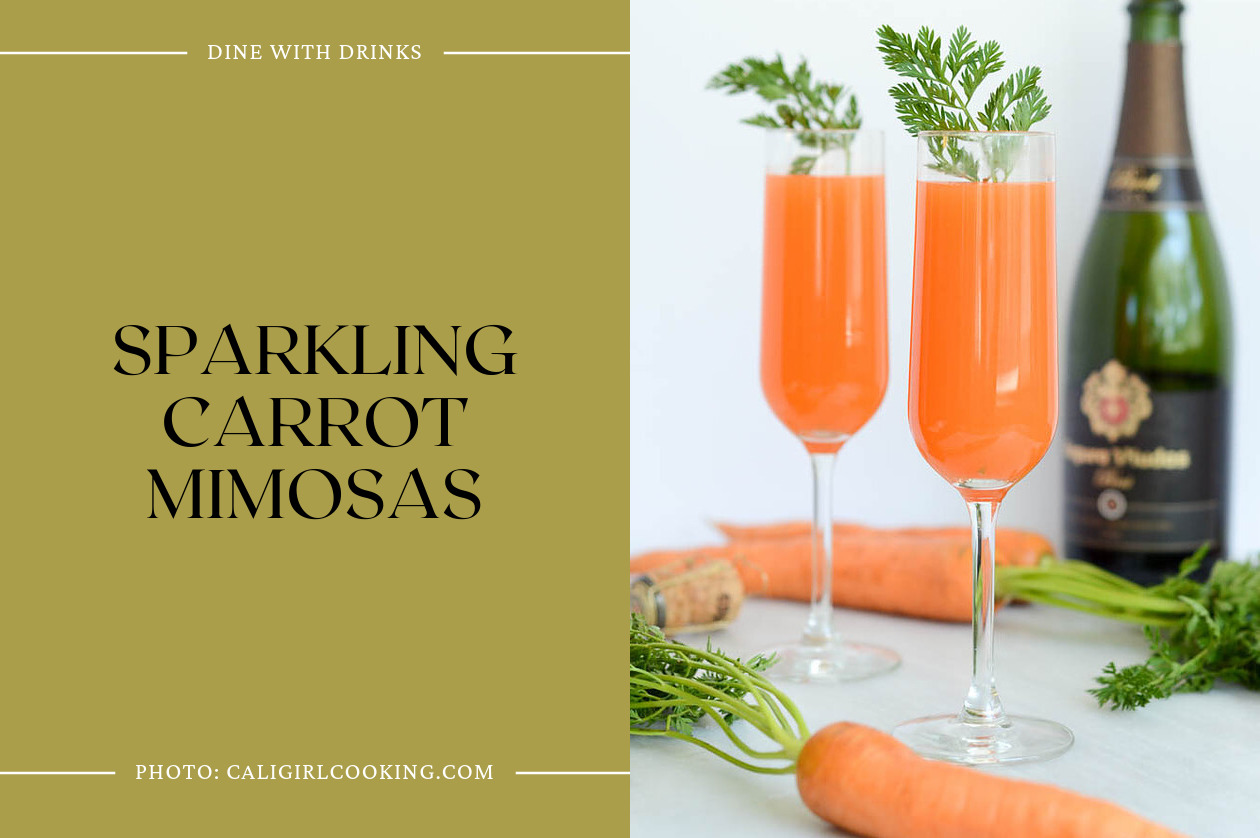Sparkling Carrot Mimosas