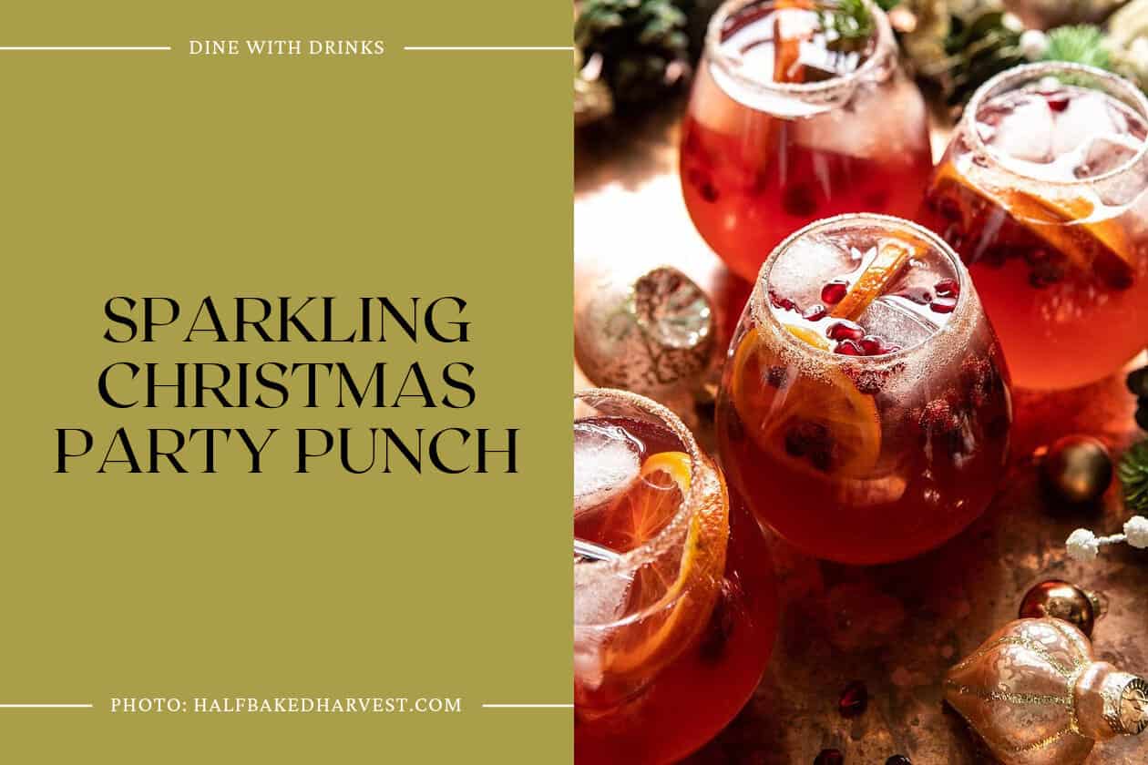 Sparkling Christmas Party Punch