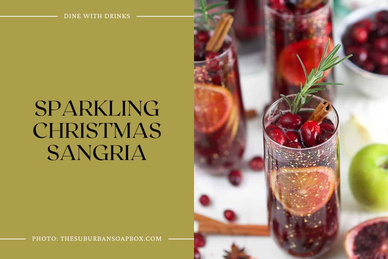 Sparkling Christmas Sangria