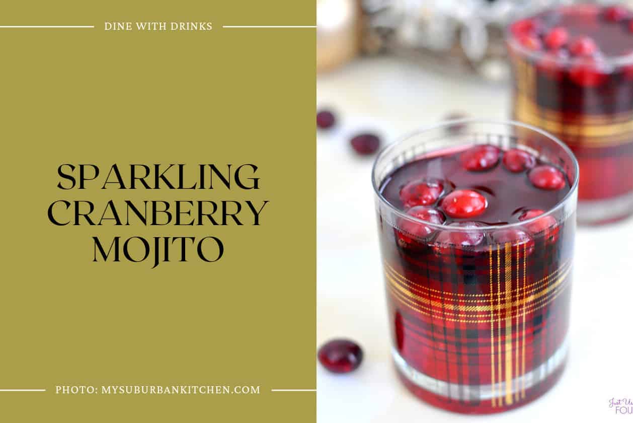 Sparkling Cranberry Mojito