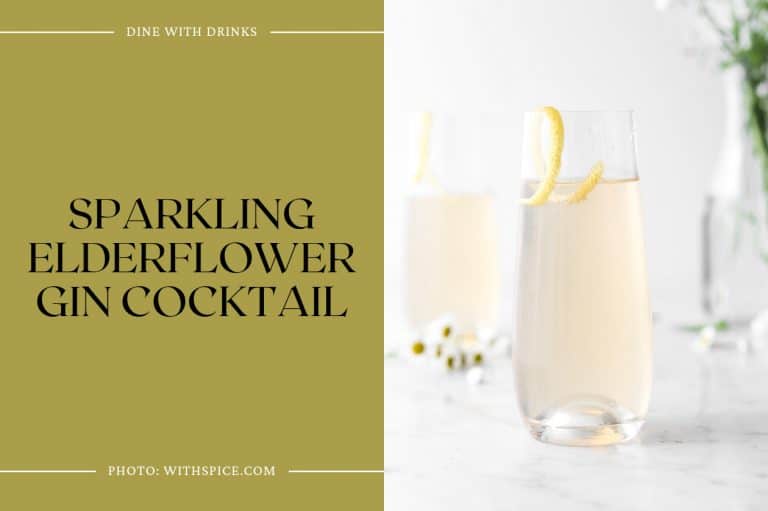 34 Elderflower And Gin Cocktails That Will Make You Swoon | DineWithDrinks