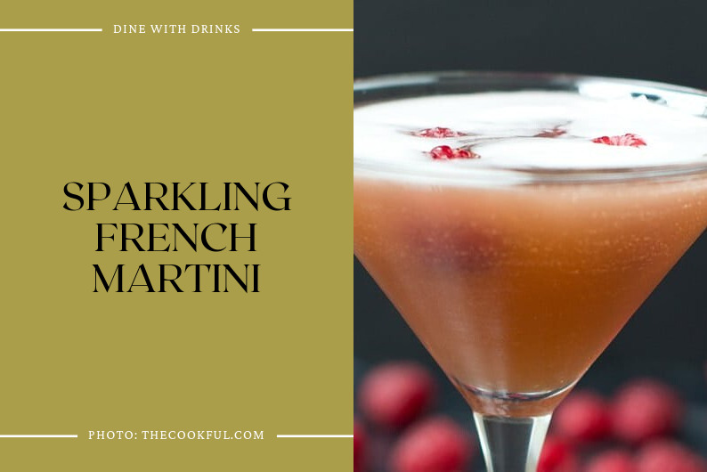 Sparkling French Martini