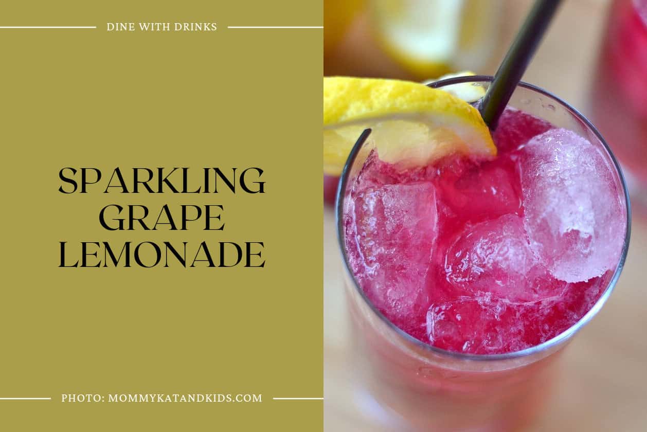 Sparkling Grape Lemonade