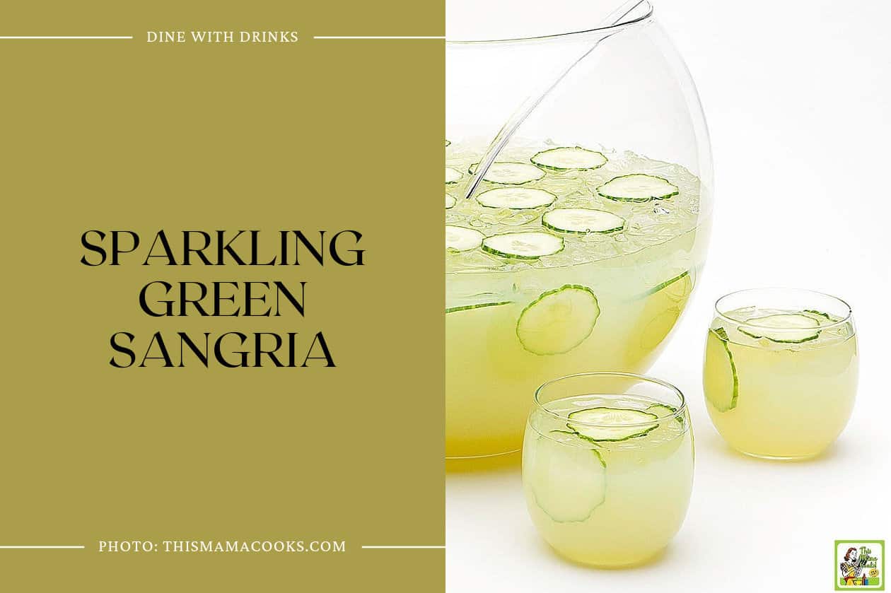Sparkling Green Sangria