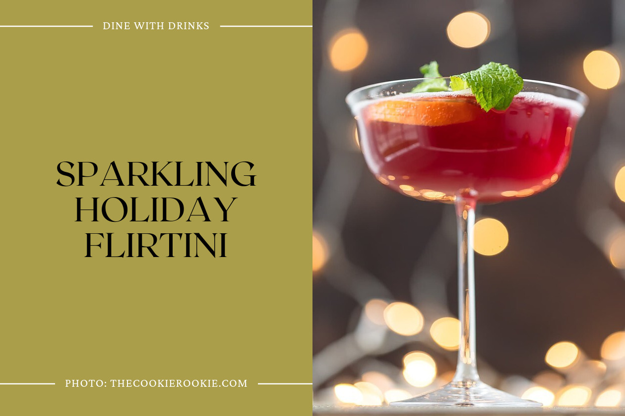 Sparkling Holiday Flirtini