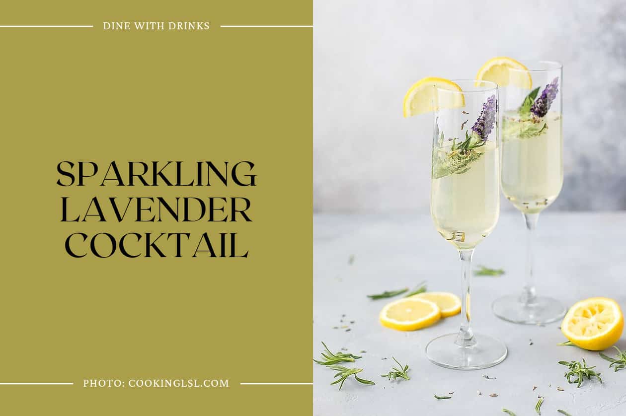 Sparkling Lavender Cocktail