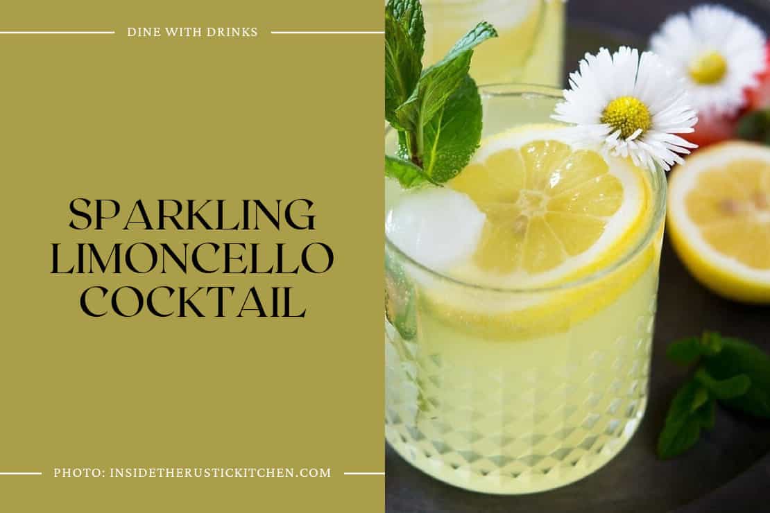 Sparkling Limoncello Cocktail