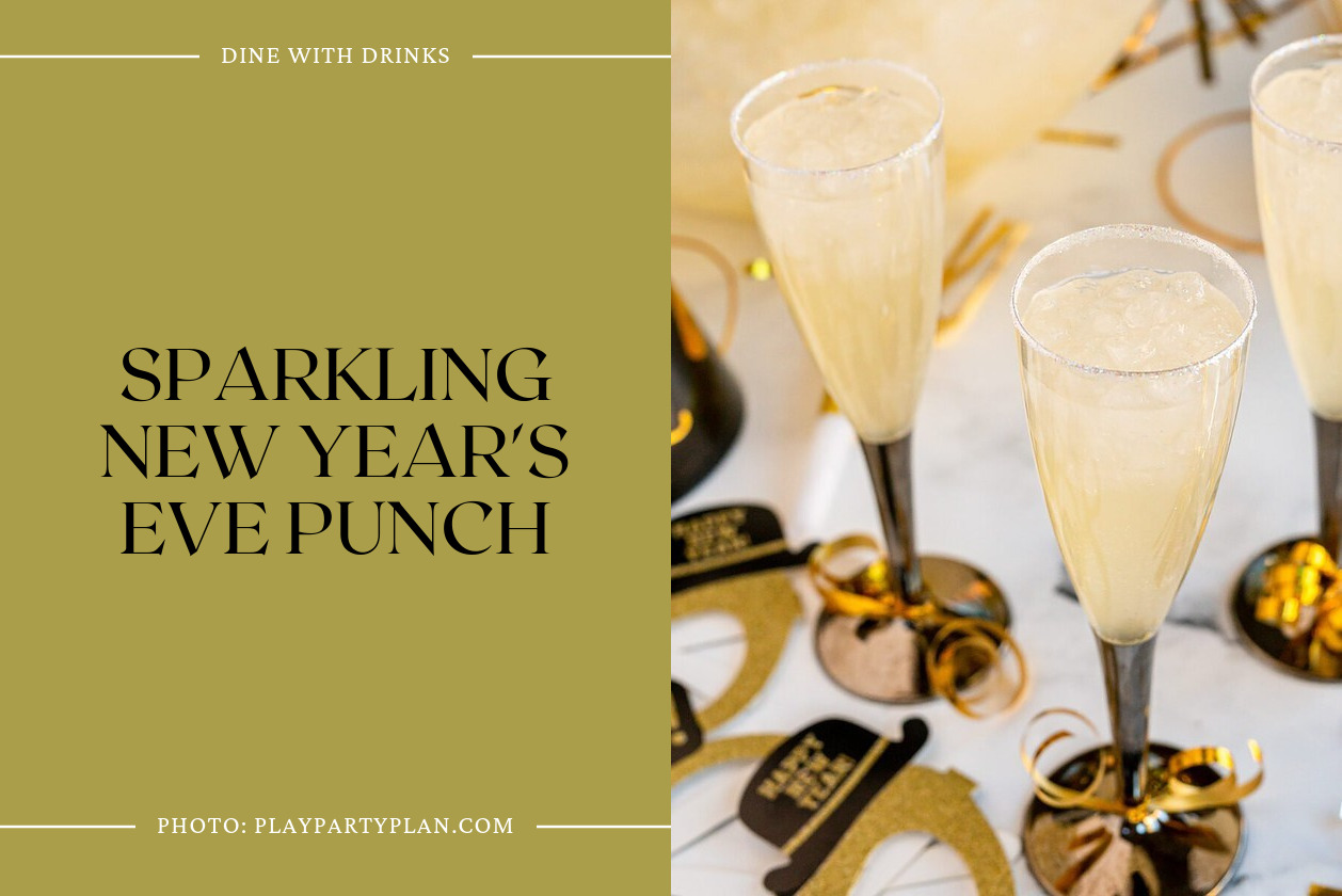 Sparkling New Year's Eve Punch