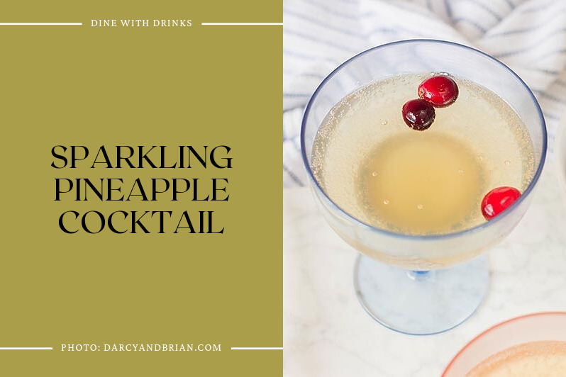 Sparkling Pineapple Cocktail
