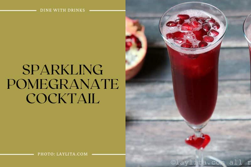 Sparkling Pomegranate Cocktail