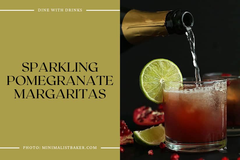 Sparkling Pomegranate Margaritas