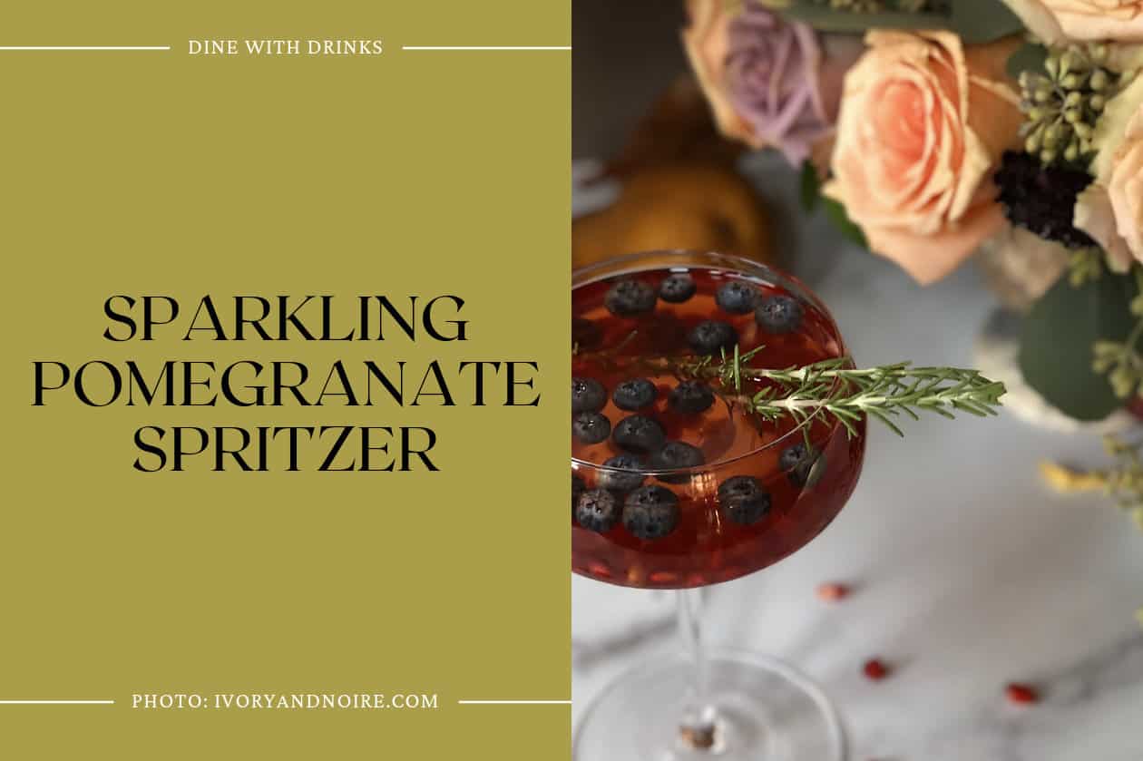 Sparkling Pomegranate Spritzer
