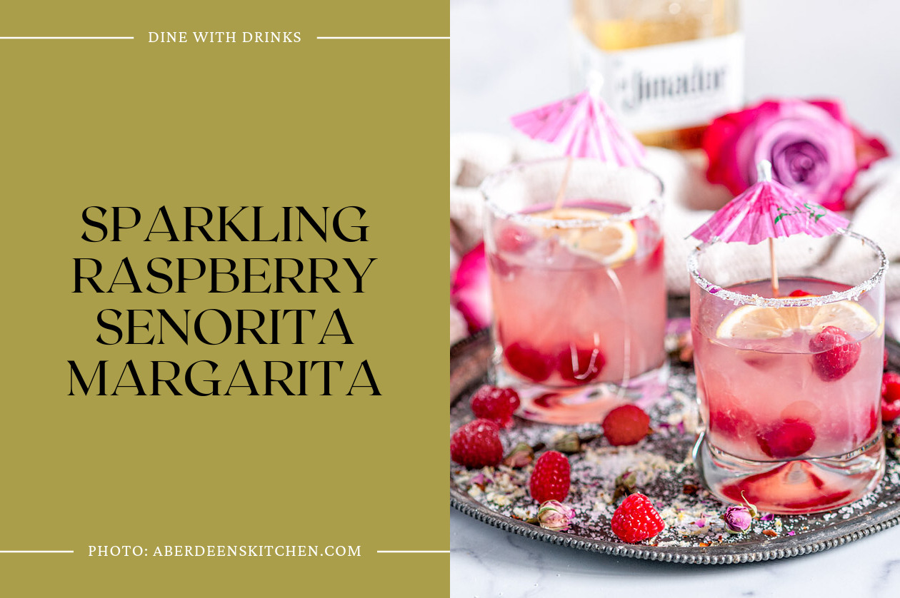 Sparkling Raspberry Senorita Margarita
