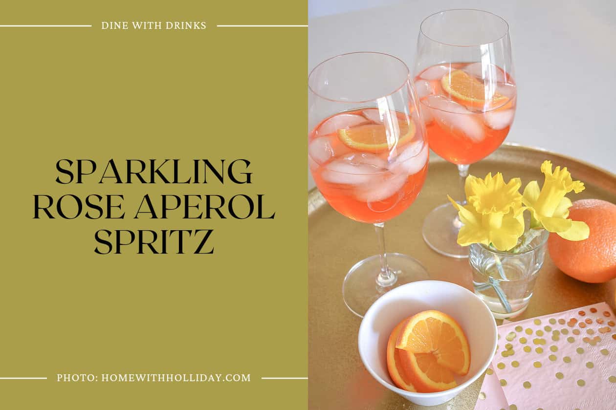 Sparkling Rose Aperol Spritz