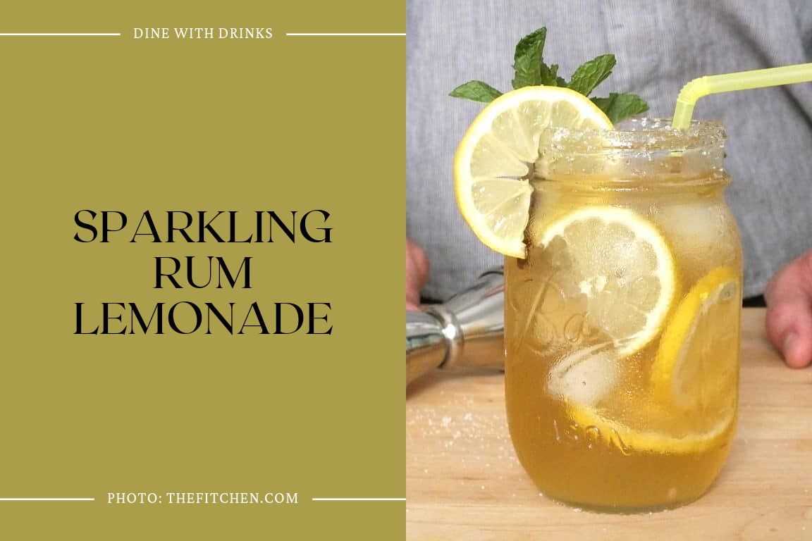 Sparkling Rum Lemonade