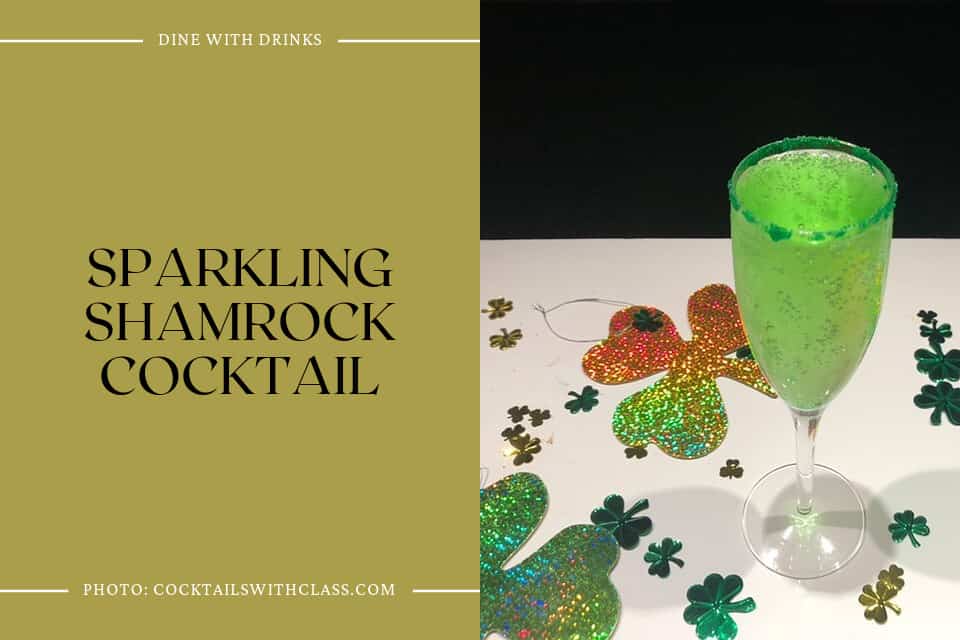 Sparkling Shamrock Cocktail