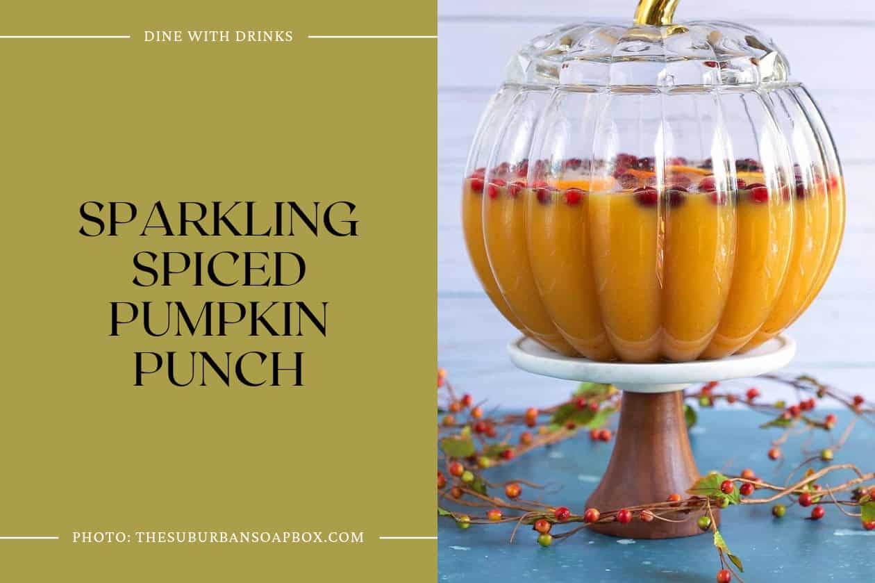 Sparkling Spiced Pumpkin Punch