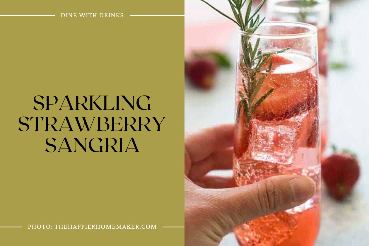 Sparkling Strawberry Sangria