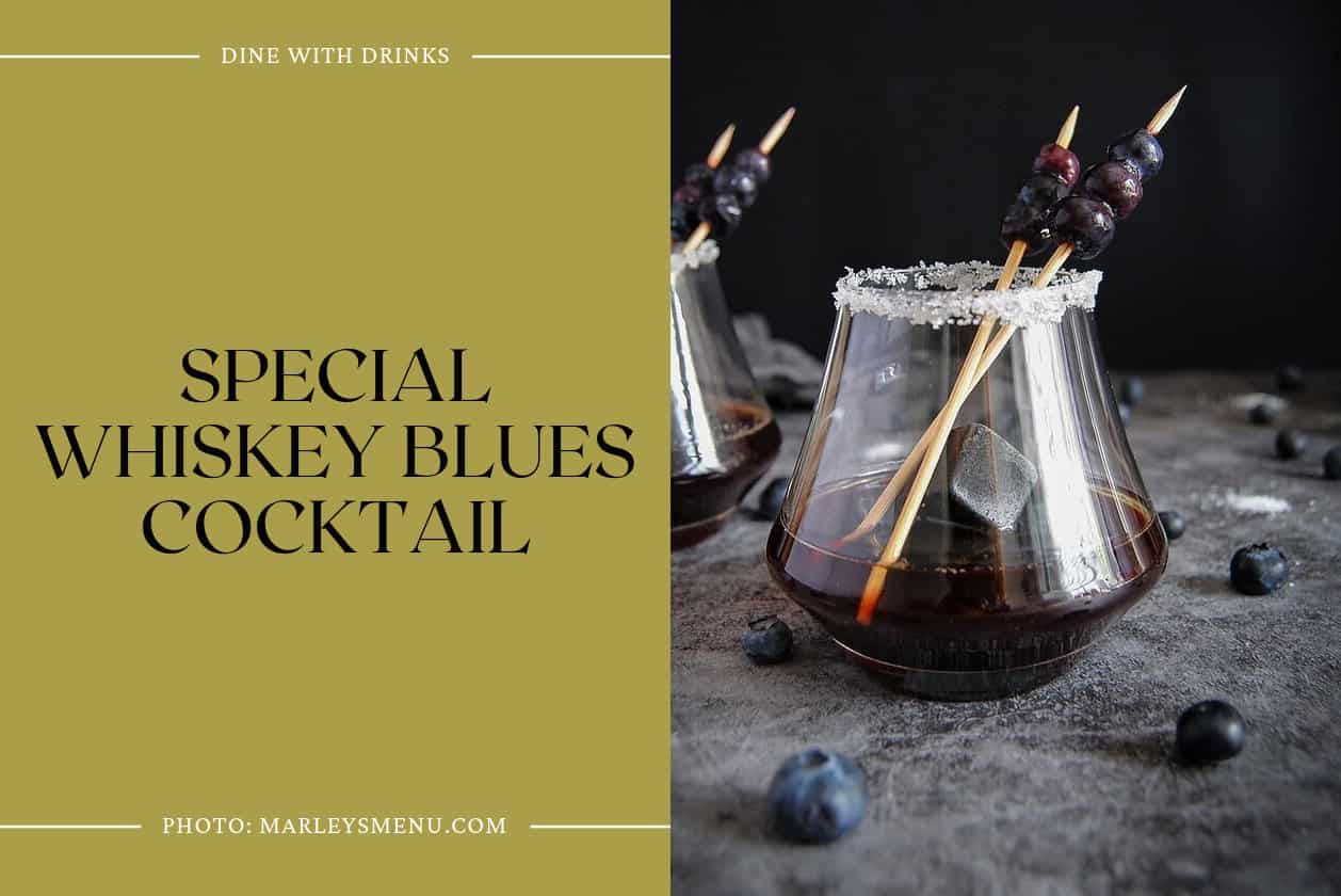 Special Whiskey Blues Cocktail