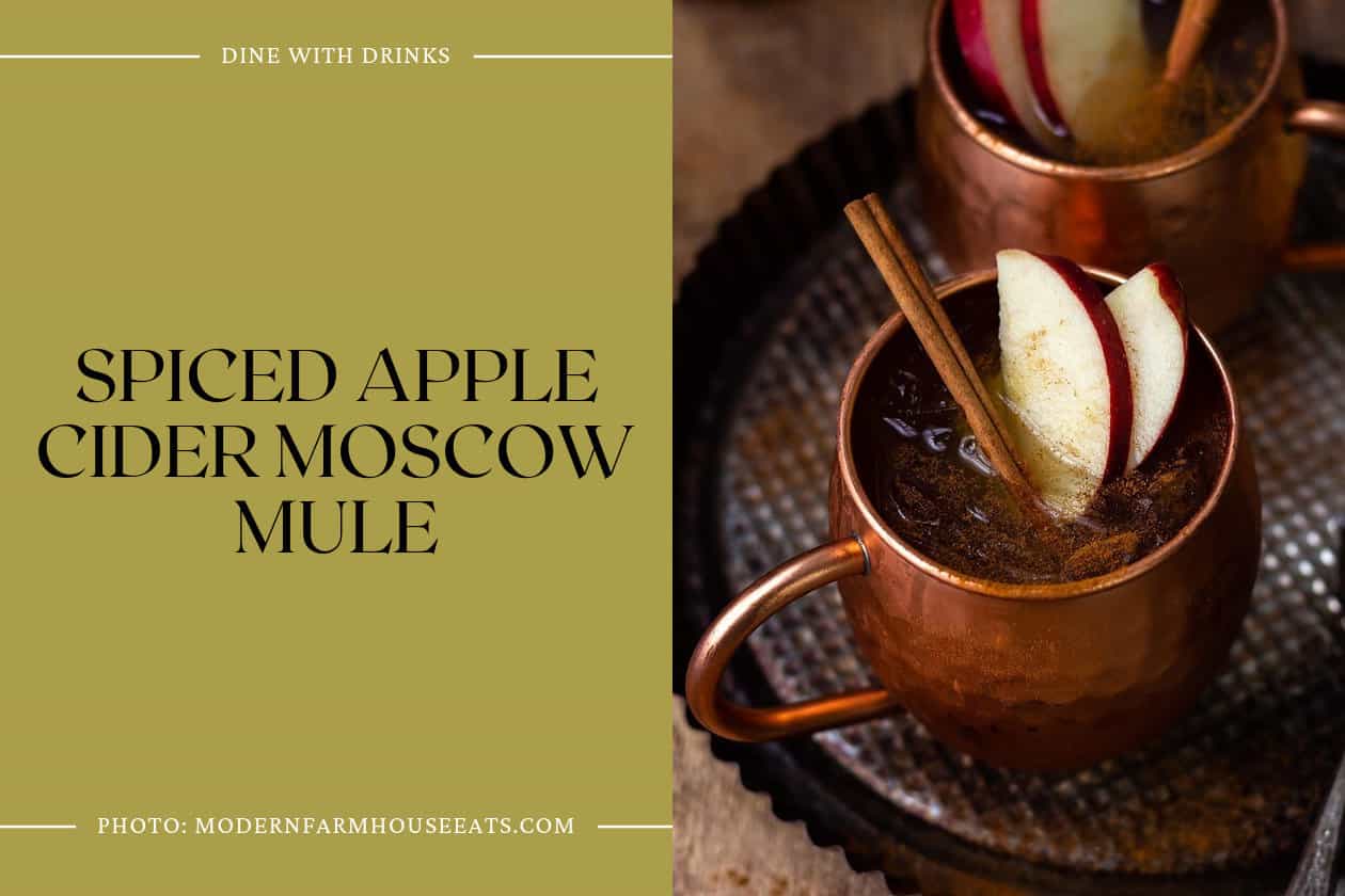 Spiced Apple Cider Moscow Mule