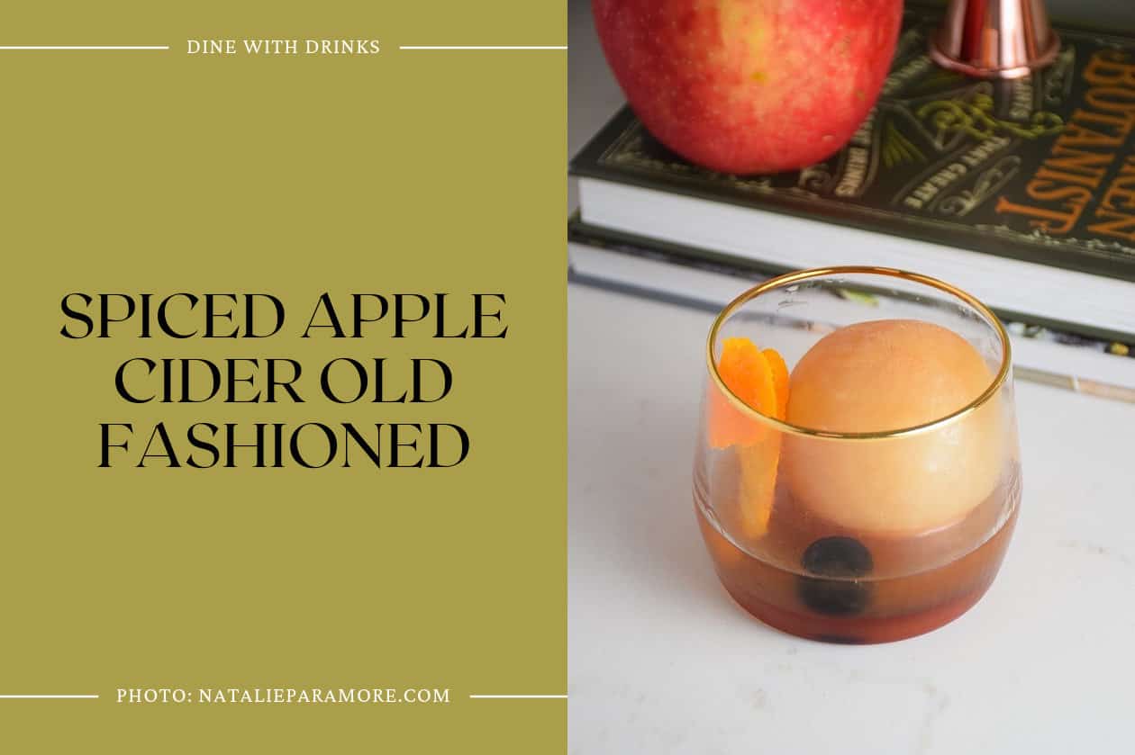 Spiced Apple Cider Old Fashioned
