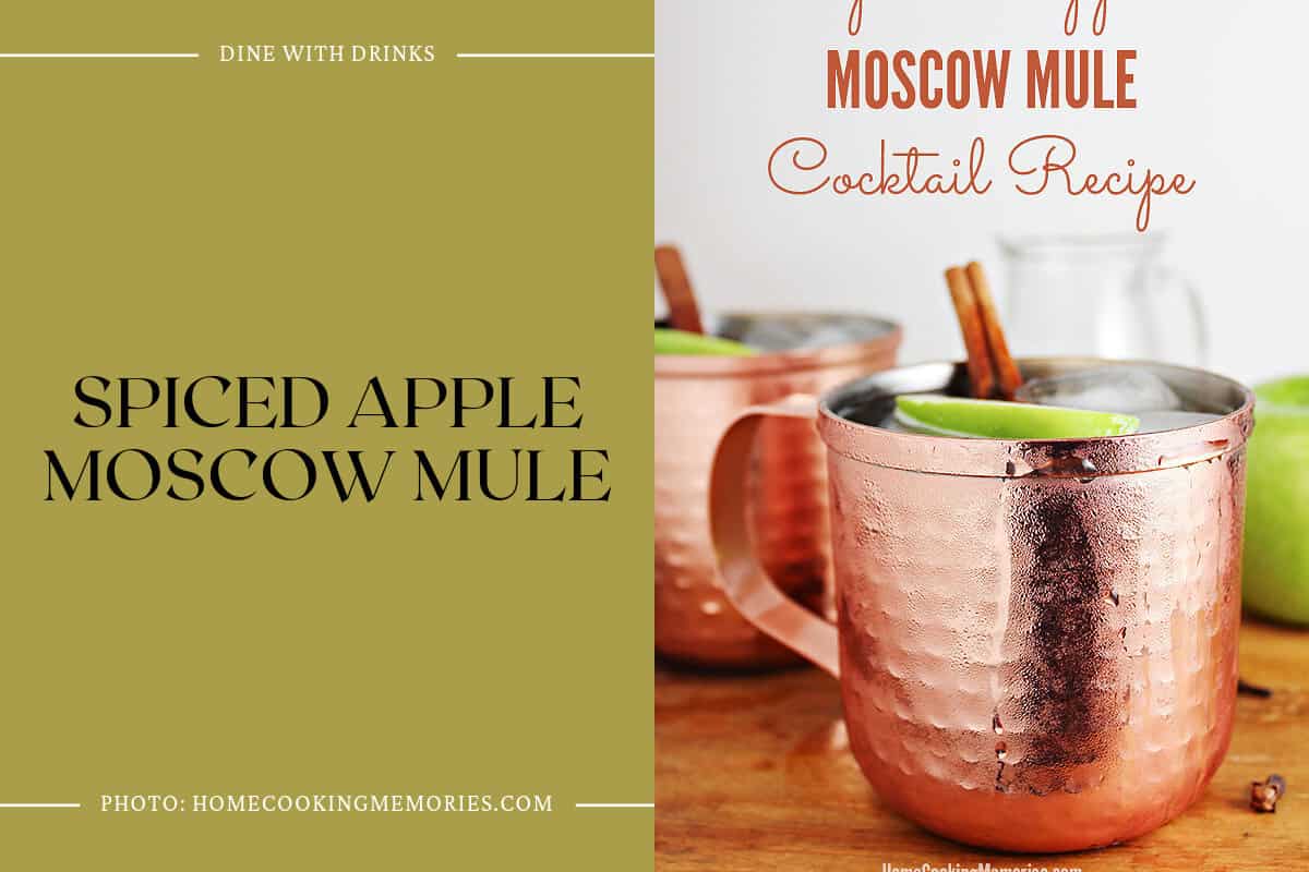 Spiced Apple Moscow Mule