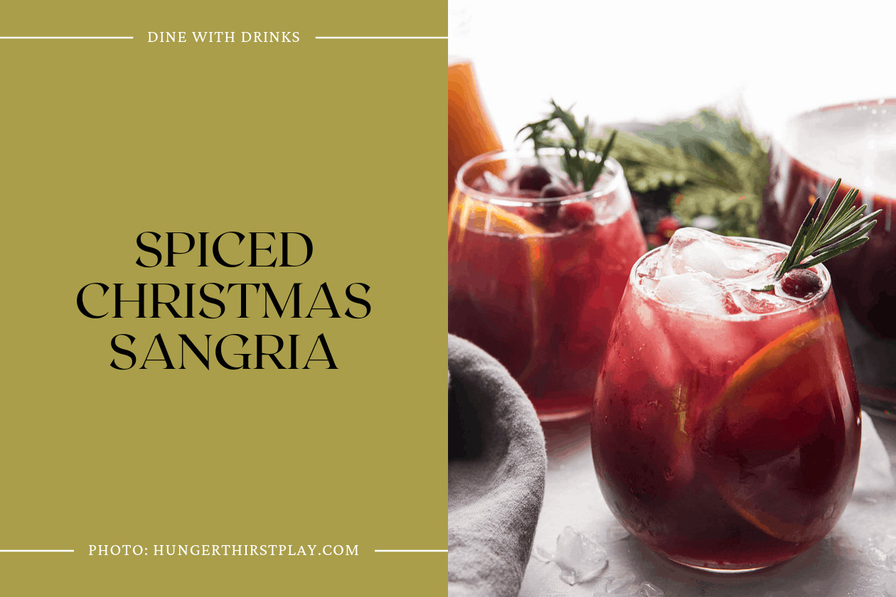 Spiced Christmas Sangria