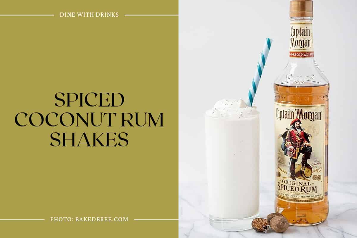 Spiced Coconut Rum Shakes