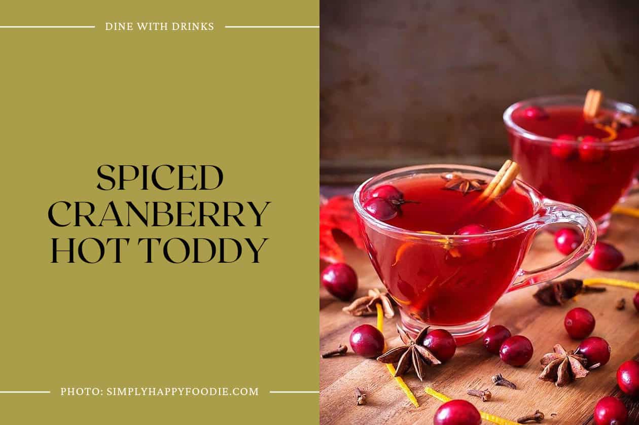 Spiced Cranberry Hot Toddy