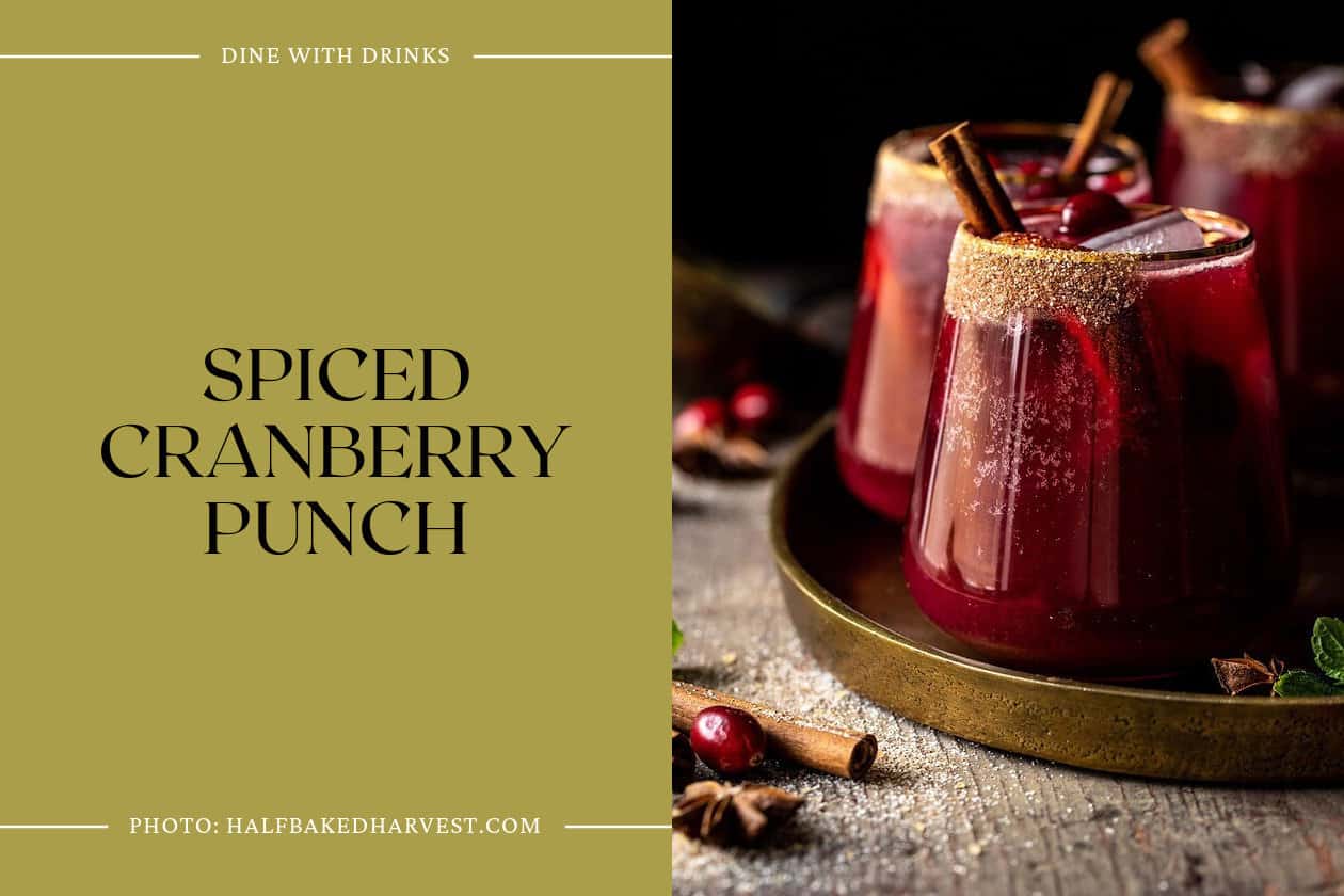 Spiced Cranberry Punch