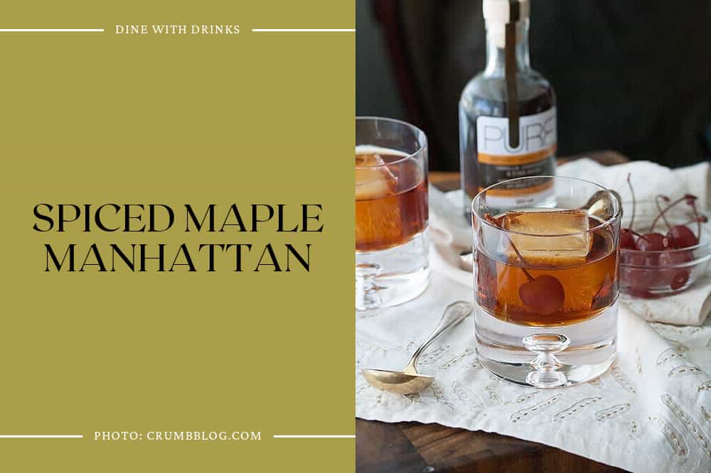 Spiced Maple Manhattan
