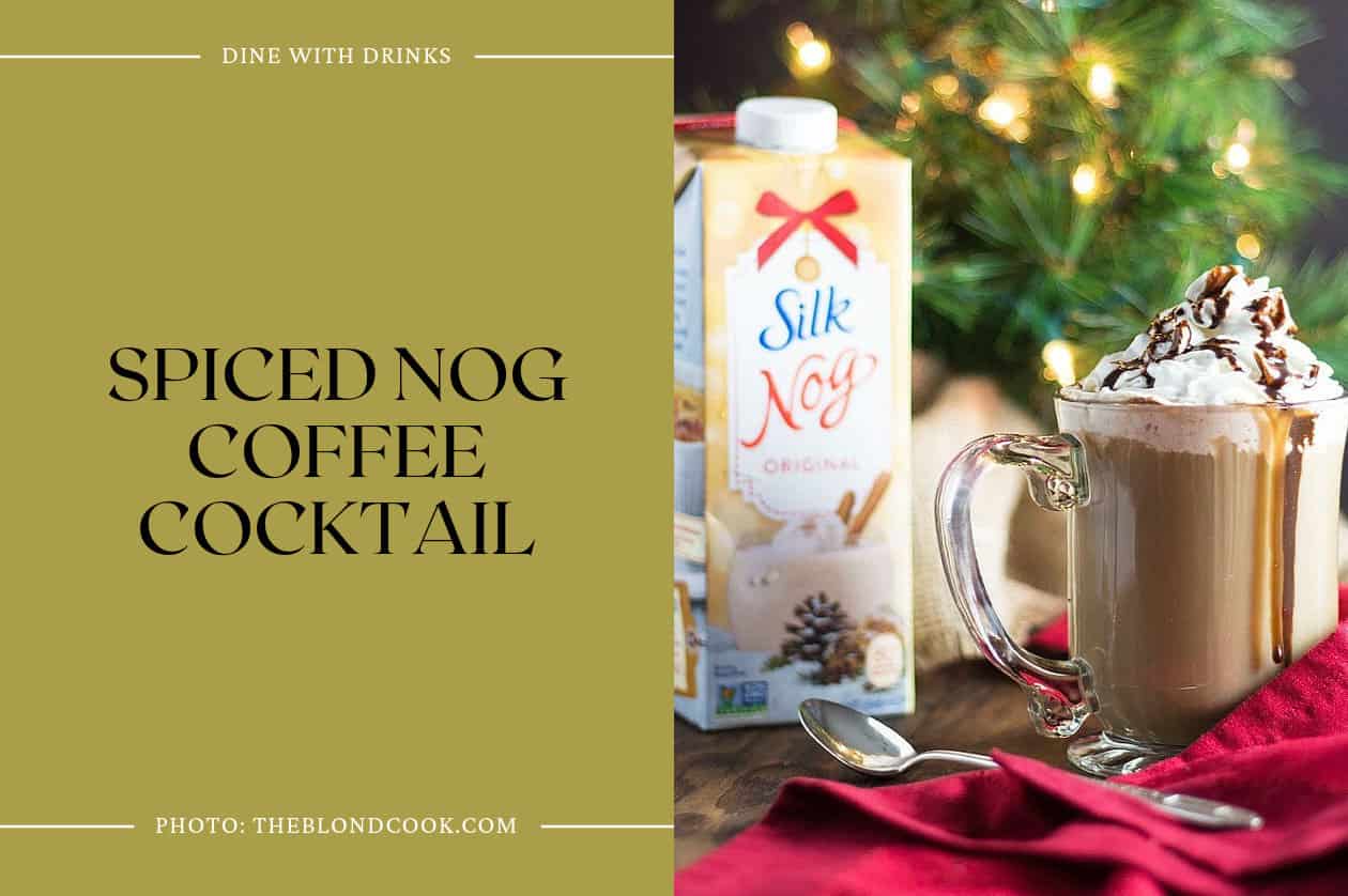 Spiced Nog Coffee Cocktail