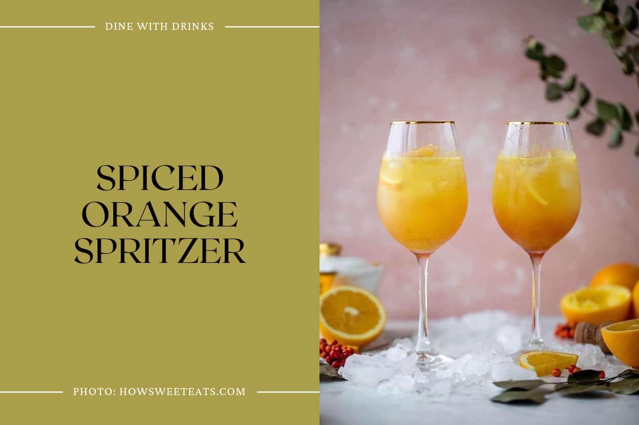 Spiced Orange Spritzer