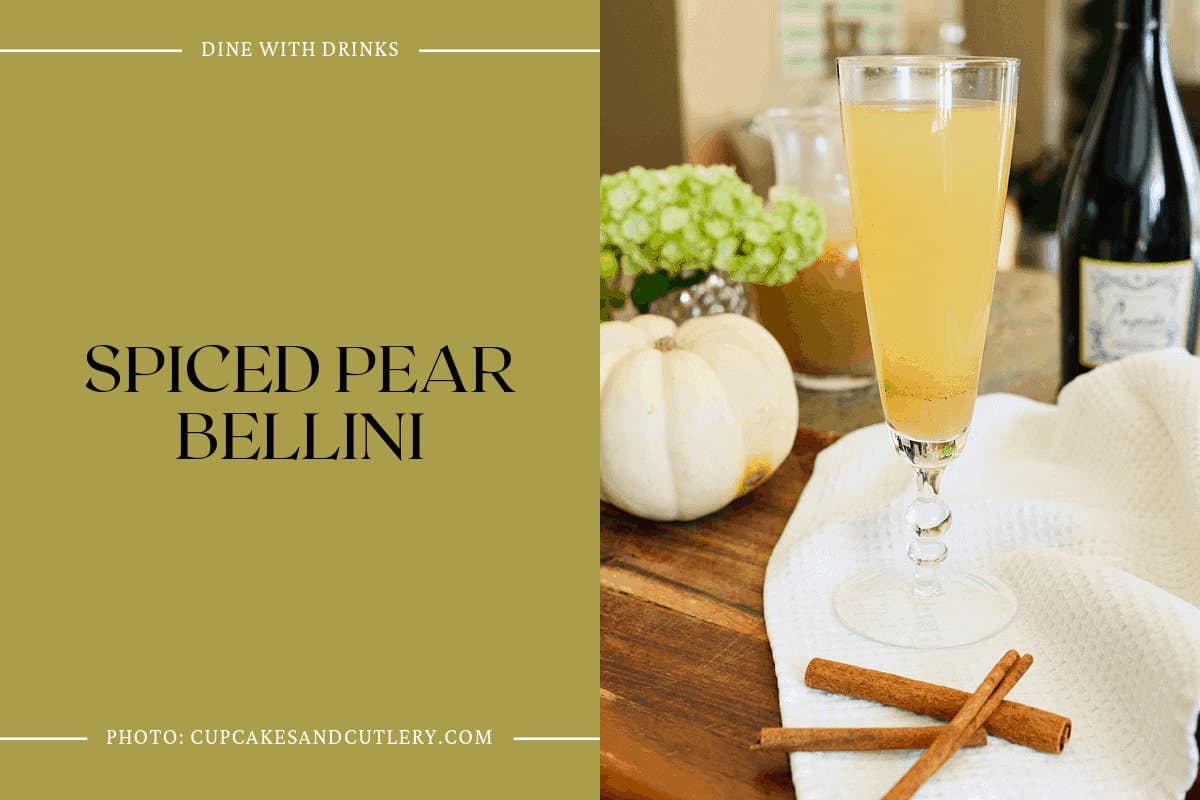 Spiced Pear Bellini