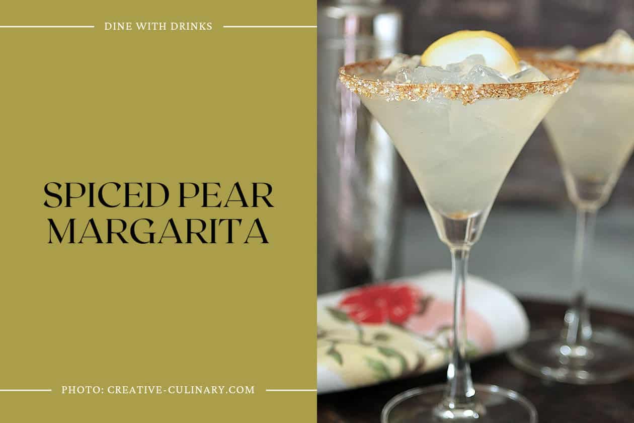 Spiced Pear Margarita