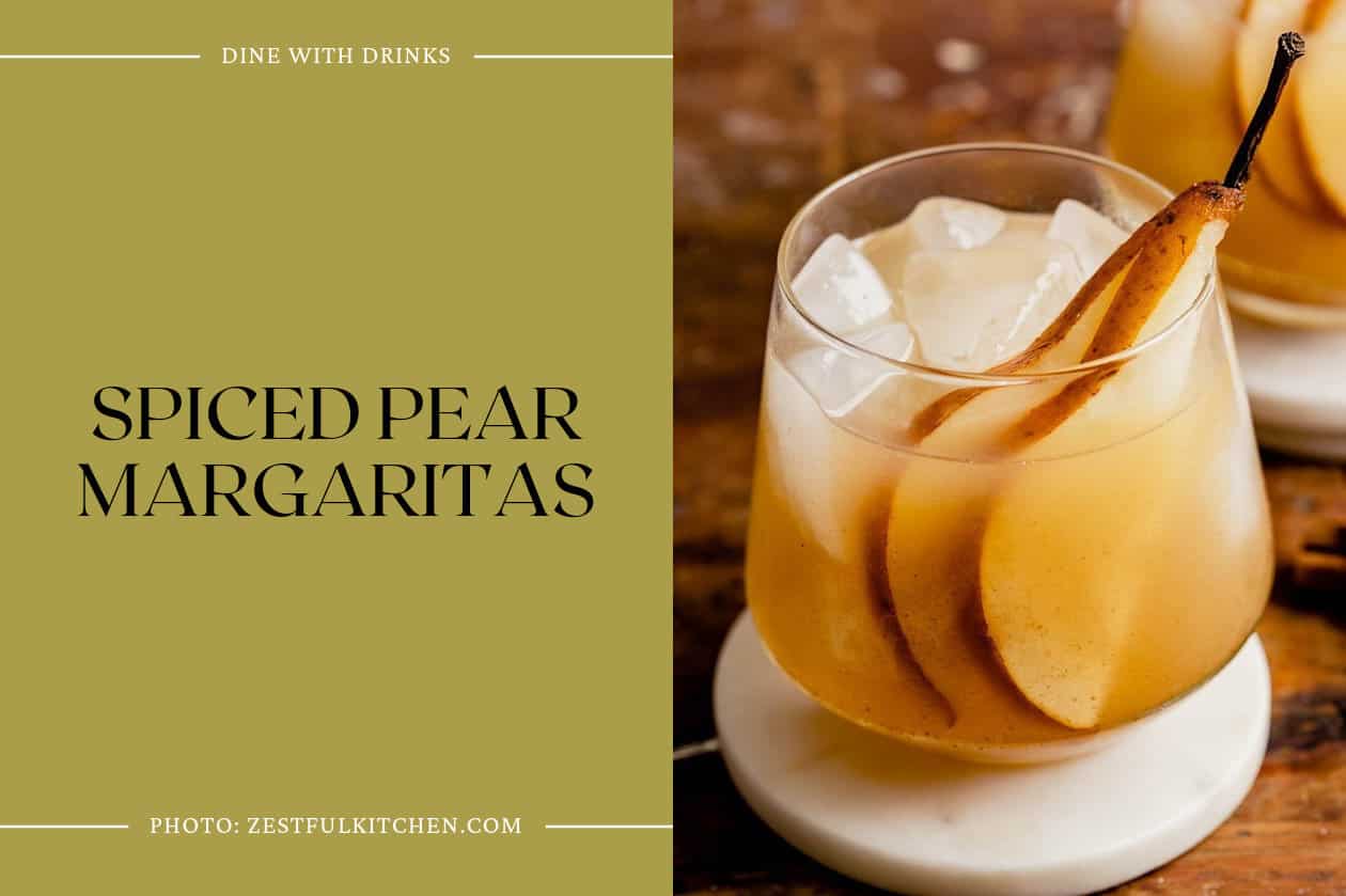 Spiced Pear Margaritas