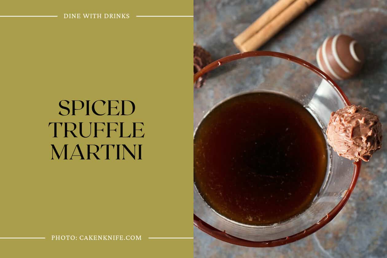 Spiced Truffle Martini