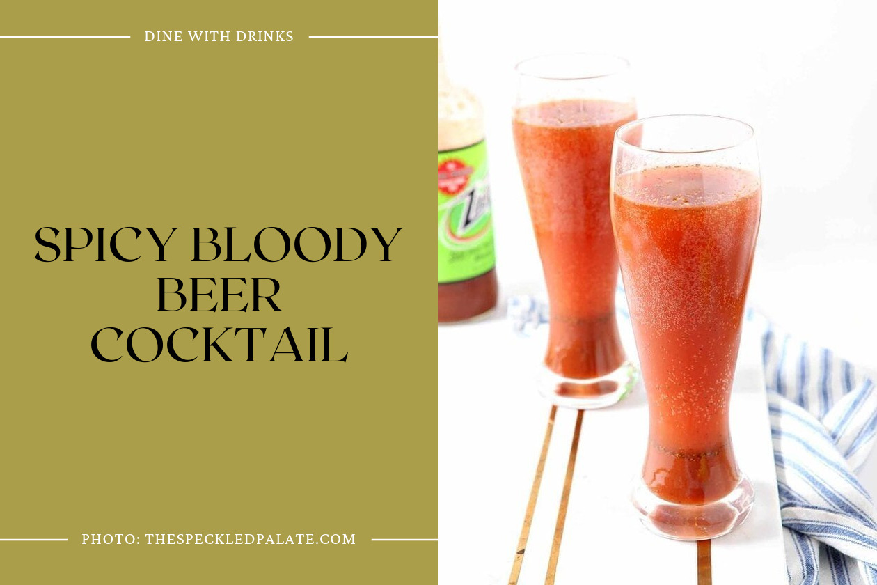 Spicy Bloody Beer Cocktail