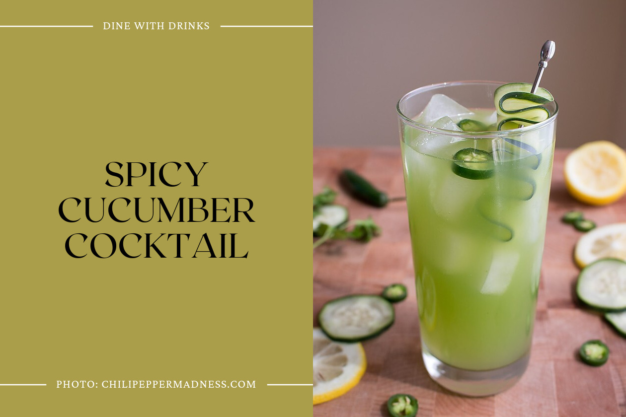 Spicy Cucumber Cocktail