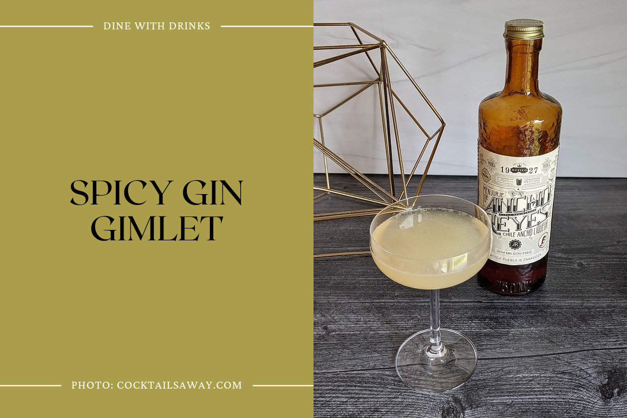 Spicy Gin Gimlet