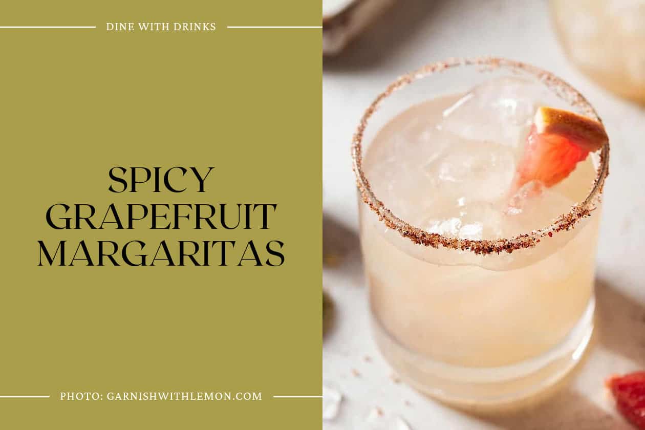 Spicy Grapefruit Margaritas