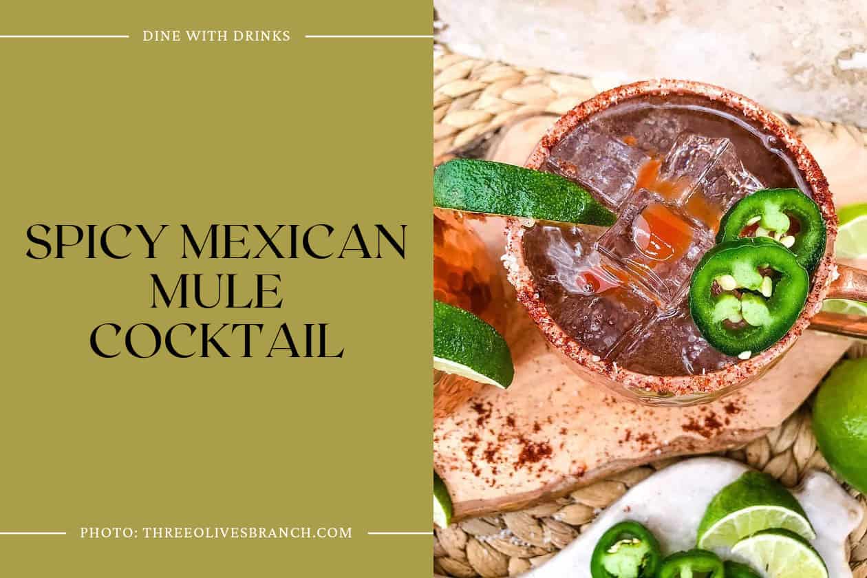Spicy Mexican Mule Cocktail